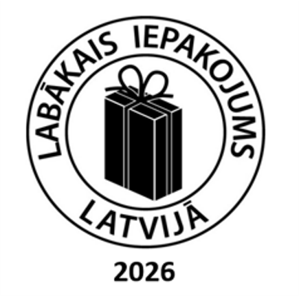 Konkursa Labākais iepakojums Latvijā 2026 logo